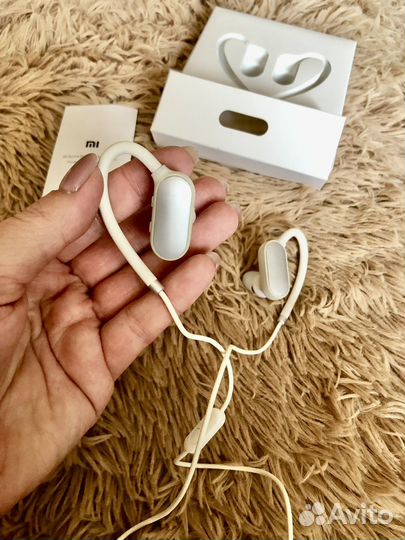 Беспроводные наушники xiaomi MI sport white