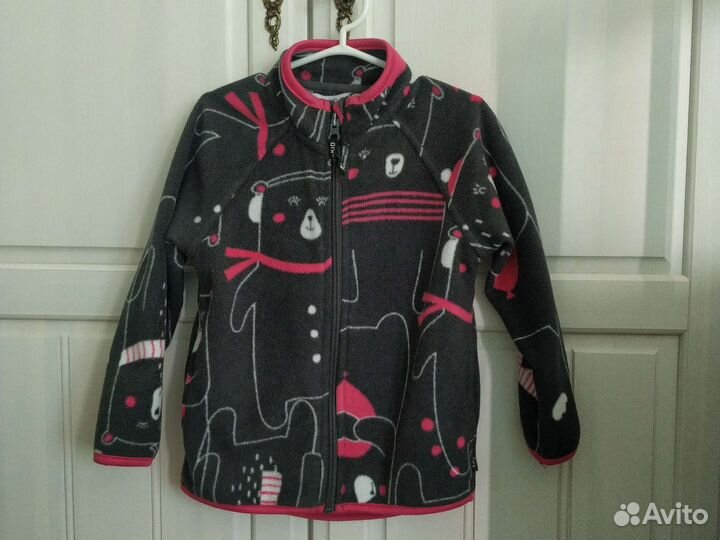 Флисовая толстовка Crockid р.104