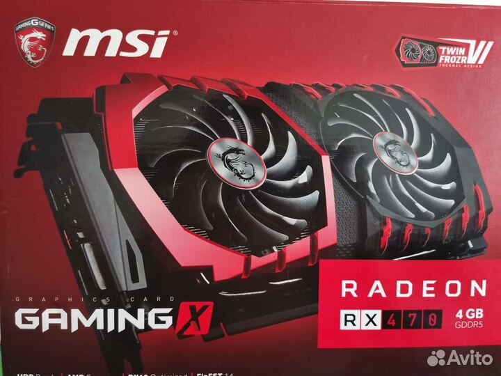 Видеокарта RX 470 4gb