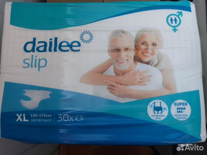 Памперсы для взрослых dailee xl