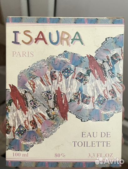 Туалетная вода isaura винтаж