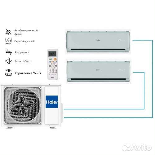 Мульти сплит система Haier 2U40S2SM1FA