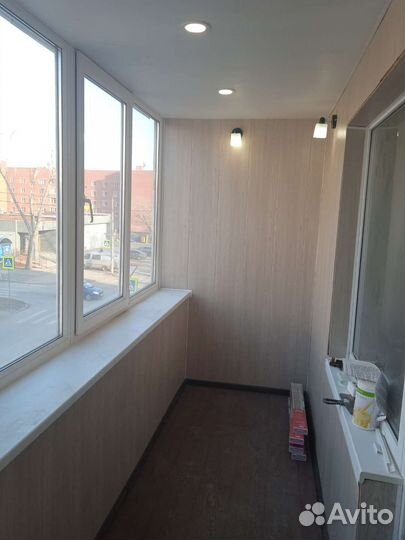 Остекление балконов и лоджий под ключ