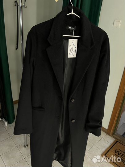 Кашемировое пальто dkny