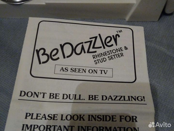 BeDazzler установка страз и заклёпок