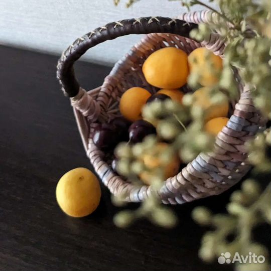 Плетёное Ягодное лукошко