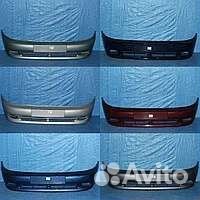 Бампер Chevrolet Lanos в цвет кузова