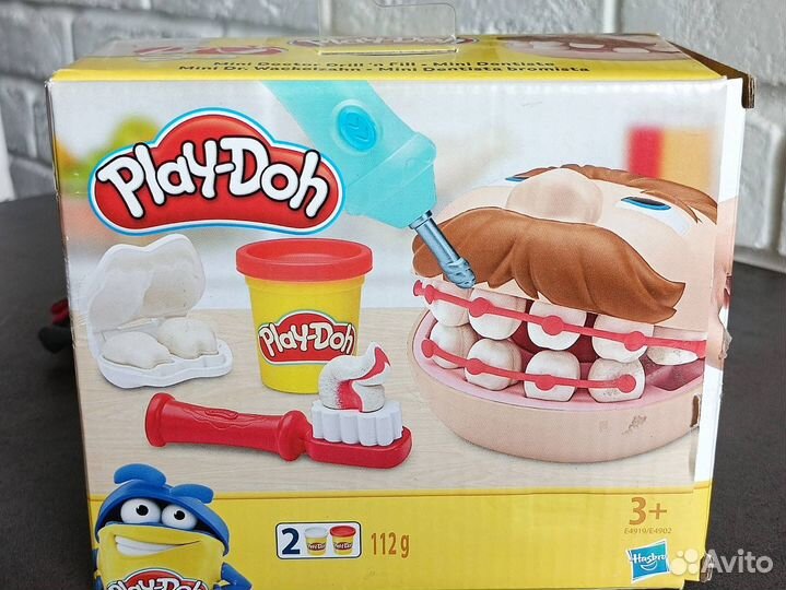 Play doh стоматолог,мини набор
