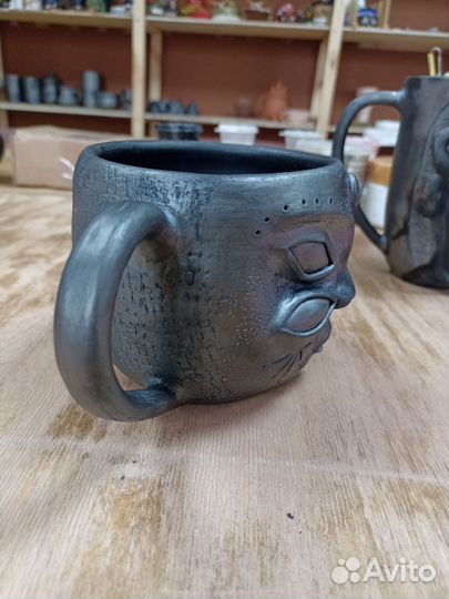 Кружка ручной работы