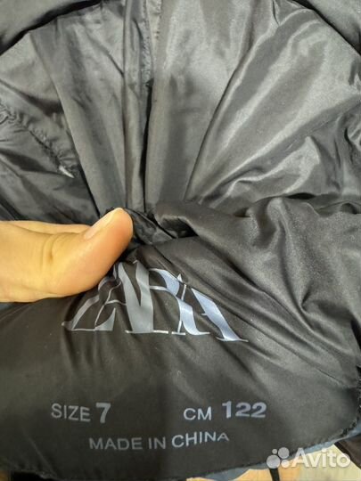 Куртка zara 122 134 девочки