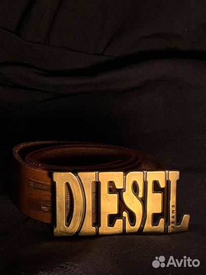 Кожаный ремень diesel