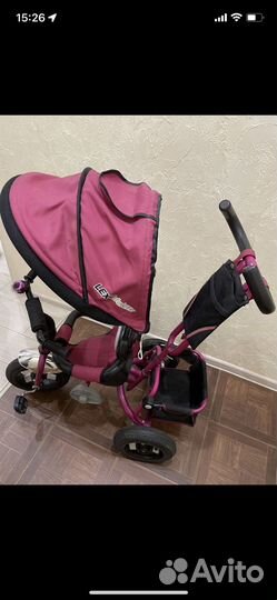 Трехколёсный детский велосипед lexx deluxe