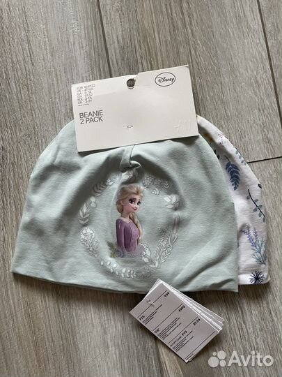 Шапка 2 шт H&M