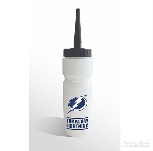 Бутыль белая с черным носиком 0,75 л Тампа