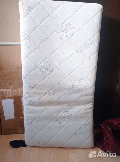 Матрас детский 120 60 plitex