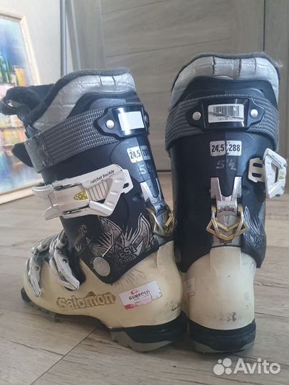 Горнолыжные ботинки salomon 24