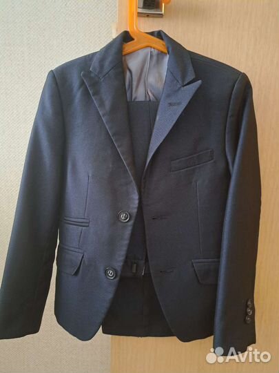 Школьный костюм для мальчика 122 синий