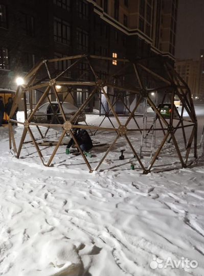 Геокупол для глемпинга