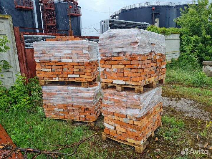 Кирпич рядовой красный 30 тыс шт
