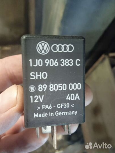 Реле 409 для автомобилей семейства vag