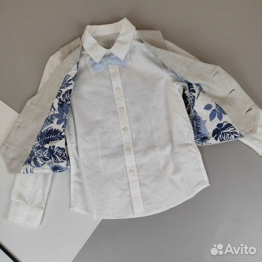 Рубашка жилетка бабочка мальчику 110 C&A Германия
