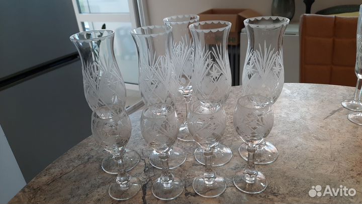 Хрустальная посуда бу
