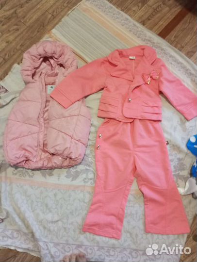 Вещи пакетом на девочку 86-92 рр