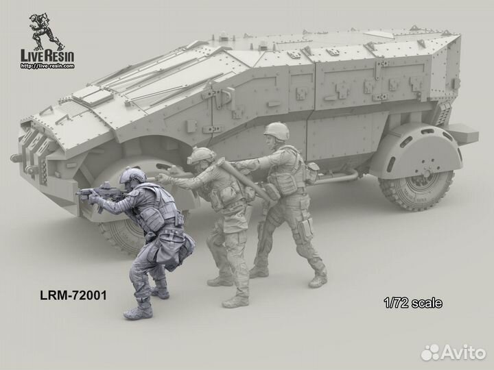 Миниатюра Live Resin LRM72001 1/72