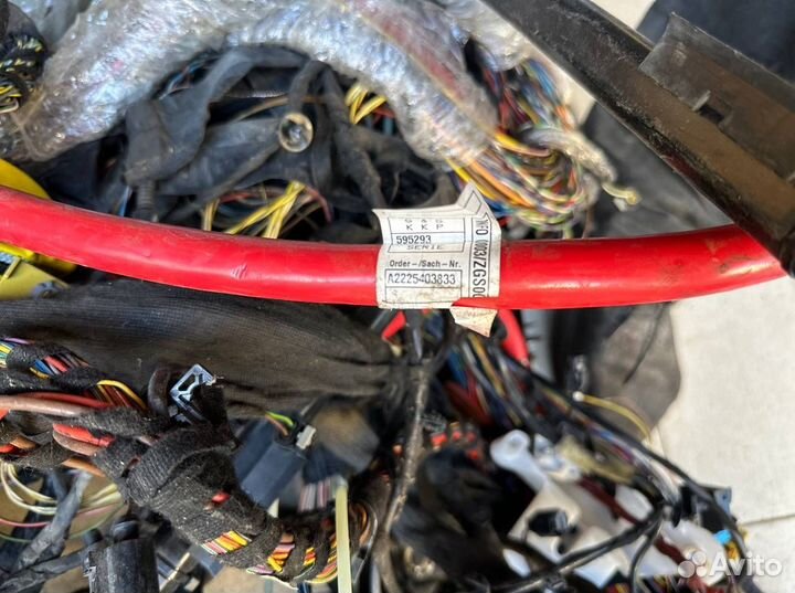 Проводка салона Mercedes-Benz S-Class W222