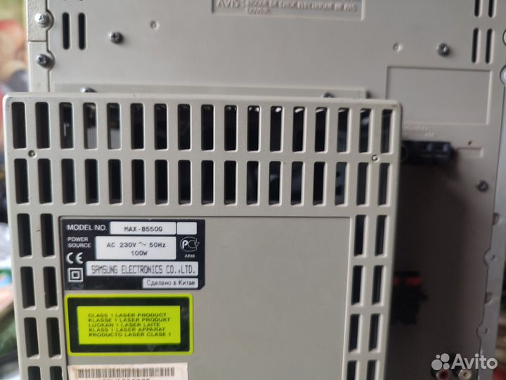 Музыкальный центр Samsung max