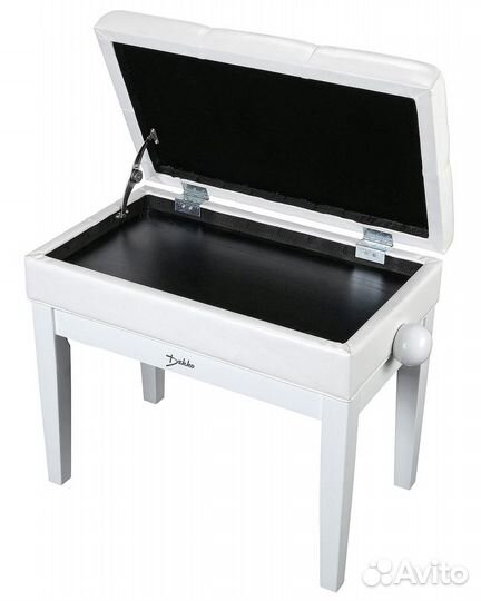 Банкетка для пианино dekko JR-80 WH