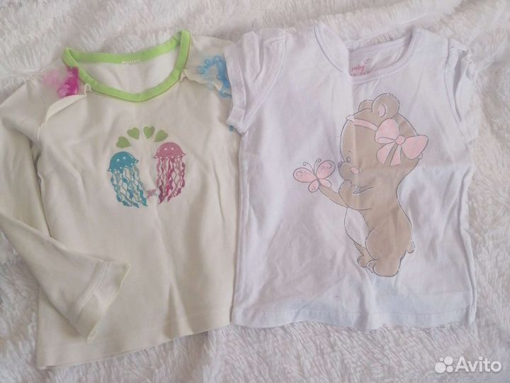 Детские вещи пакетом для девочки 110 116