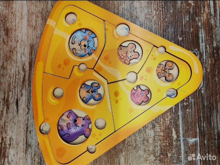 Пазлы деревянные