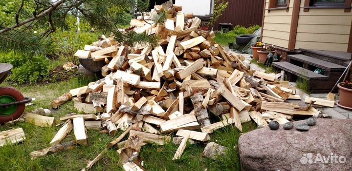 Дрова сухие колотые с доставкой