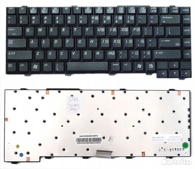 Клавиатура для HP Compaq Presario 1500 черная