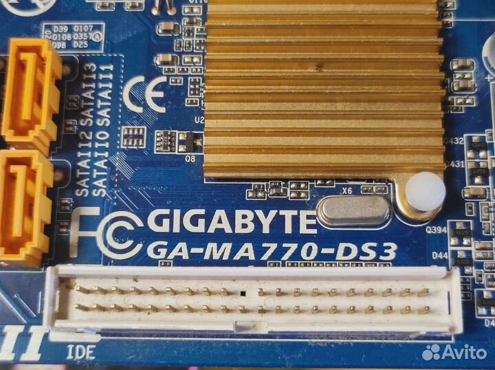 Материнская плата Gigabyte процессор и оперативка
