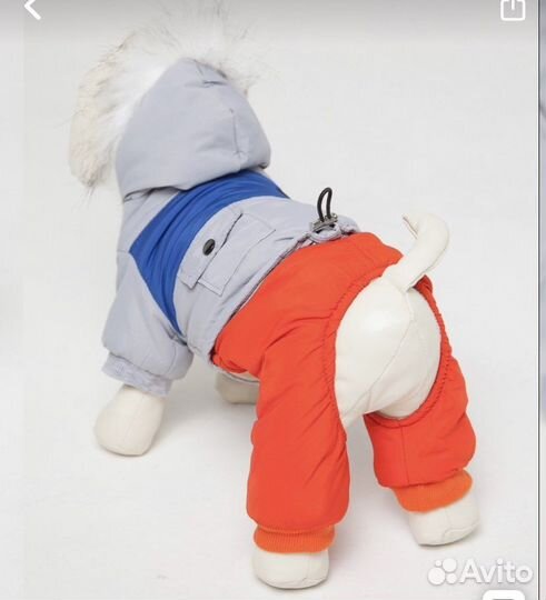 Комбинезон для собак зимний