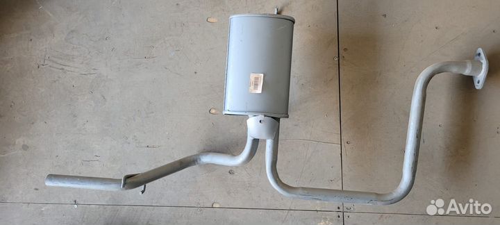 Глушитель задняя часть Daewoo Matiz