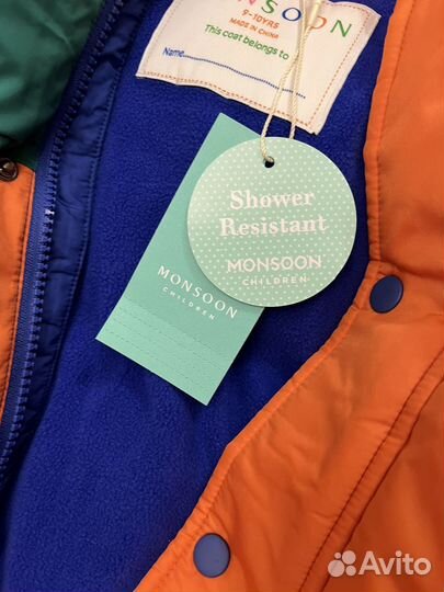 Куртка monsoon оригинал Новая с биркой 134 р