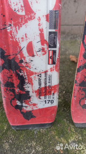 Лыжи горные Fischer Heat 72