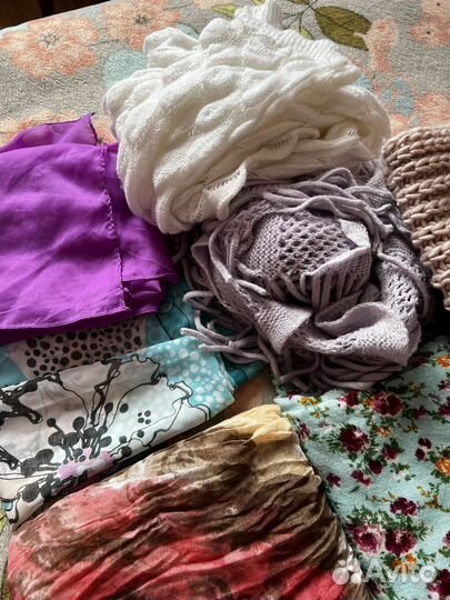 Шарфы,платки,снуды