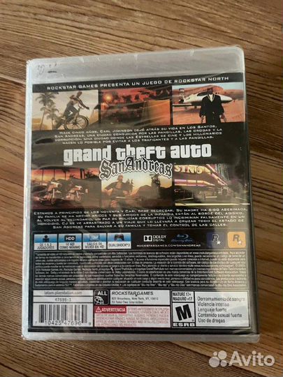 Grand Theft Auto San Andreas Ps3