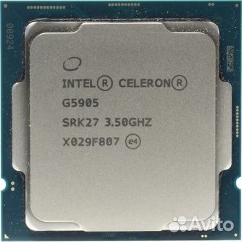 Intel Celeron G5905 OEM (CM8070104292115) новая с