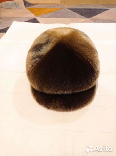 Меховая мужская кепка