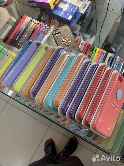 Чехлы на iPhone silicone case под оригинал