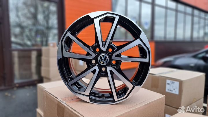 Новые диски R15 5*100 на VW PoLo Skoda Rapid