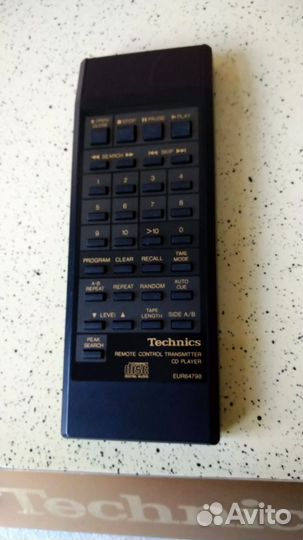 Редкий пульт для сд Technics EUR-64798
