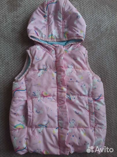 Жилетка для девочки 80