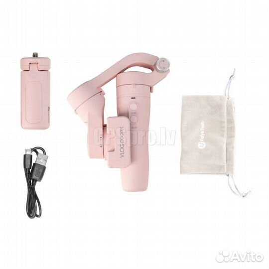 Стабилизатор для смартфона Feiyu vlog Pocket Розов