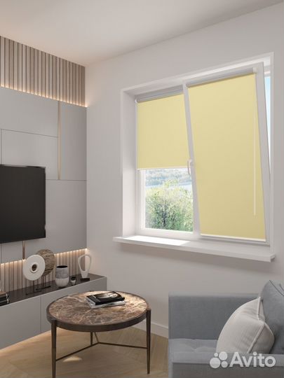 Рулонные шторы Коричневые RAL8014